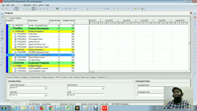 Learn Primavera P6 Ver17 (in Detail in Easy English & Steps) – Screenshot 1