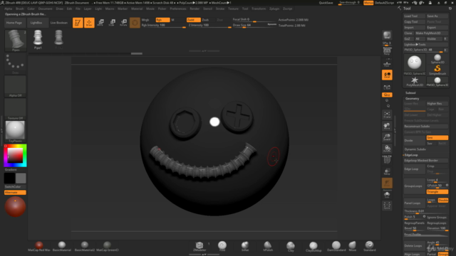 ZBrush 4 R8 - Kitbashing and Custom Brush and Tile Creation – Screenshot 2