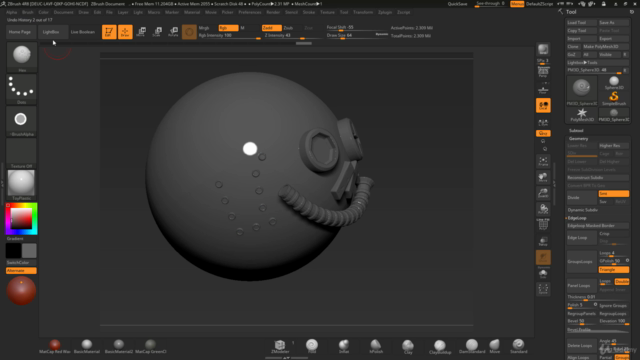 ZBrush 4 R8 - Kitbashing and Custom Brush and Tile Creation – Screenshot 3