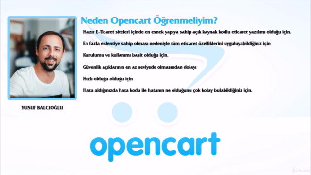 Opencart ile Sıfırdan En Üst Seviyeye Kodlamasız E-Ticaret – Screenshot 2