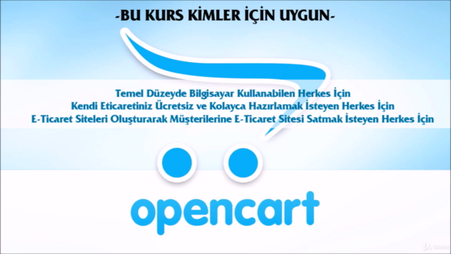 Opencart ile Sıfırdan En Üst Seviyeye Kodlamasız E-Ticaret – Screenshot 4