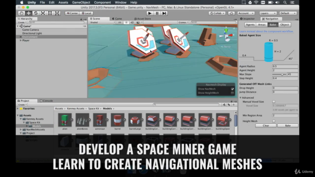 Make a Starship Unity Game Powered by AI! – Screenshot 2