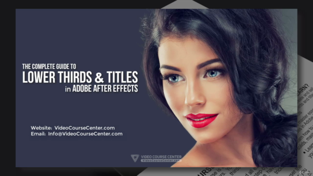 After Effects CC: Create Cool Lower Thirds & Motion Graphics - Screenshot_04