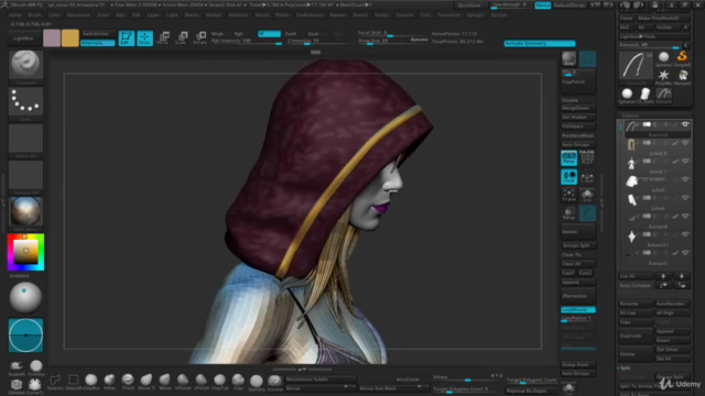 Creación de Sylvanas con Zbrush Vol.3 - Texturas – Screenshot 3