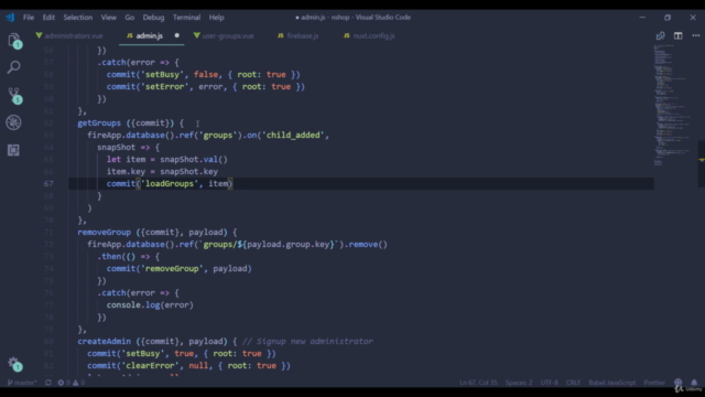 Vue.js Jump-start with Nuxt.js & Firebase – Screenshot 2