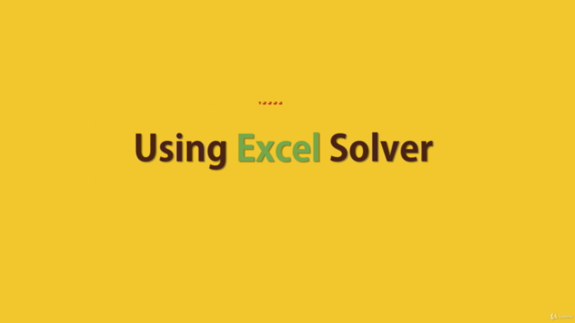 Logistics Optimization with Excel Solver – Screenshot 2