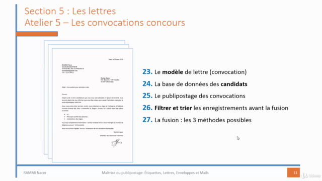 Le publipostage: Formation complète et pratique 100% – Screenshot 4