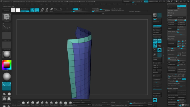 Creación de Kratos con Zbrush Vol.2- Indumentaria de Kratos – Screenshot 1