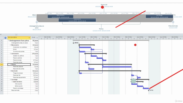 Gestion Projet - Planifier Microsoft Project – Screenshot 4