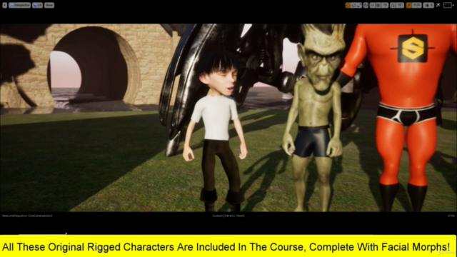 Facial Animation & More In Unreal Engine! | 3D Animation – Screenshot 1