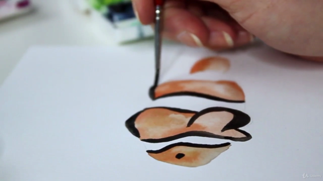 Aquarell Workshop #2: Meerestiere malen Schritt für Schritt – Screenshot 2