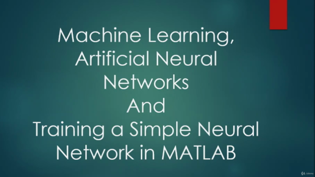 Machine Learning & Training Neural Network in MATLAB – Screenshot 1