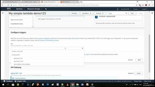 Build Serverless App with AWS Lambda, DynamoDb, API Gateway – Screenshot 1