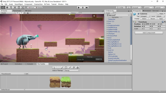 Introdução ao 2D Game Kit do Unity – Screenshot 2