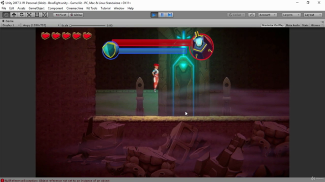 Introdução ao 2D Game Kit do Unity – Screenshot 3