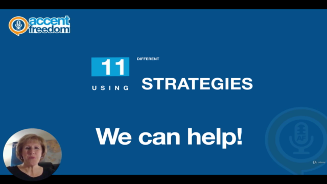 Accent Freedom’s® Techniques for American English Clarity – Screenshot 3