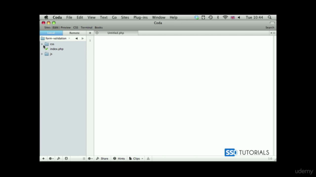 Two-layered online form validation with jQuery and PHP – Screenshot 4
