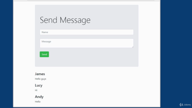 Build a ChatApp with: (Nodejs,Socketio, Expressjs ,MongoDB) – Screenshot 2