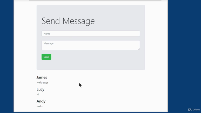 Build a ChatApp with: (Nodejs,Socketio, Expressjs ,MongoDB) – Screenshot 4