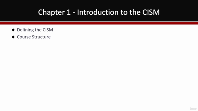 Certified Information Security Manager (CISM) – Screenshot 3