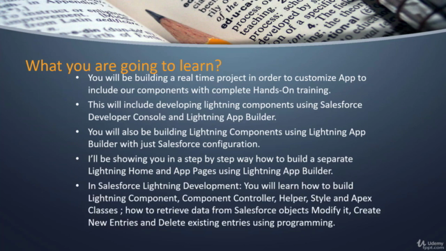 Salesforce Lightning : Component Development with Hands-On – Screenshot 1