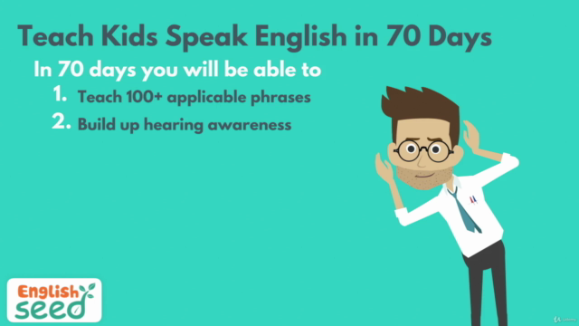 Teach Kids Speak English Naturally in 70 Days – Screenshot 1