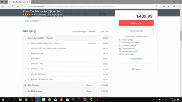 A'dan Z'ye Etik Hacker Eğitimi Seri - 1 – Screenshot 2