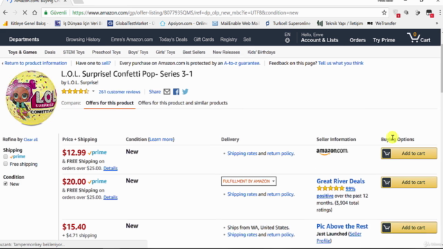 Amazon FBA ile Türkiye'den Satış – Screenshot 1