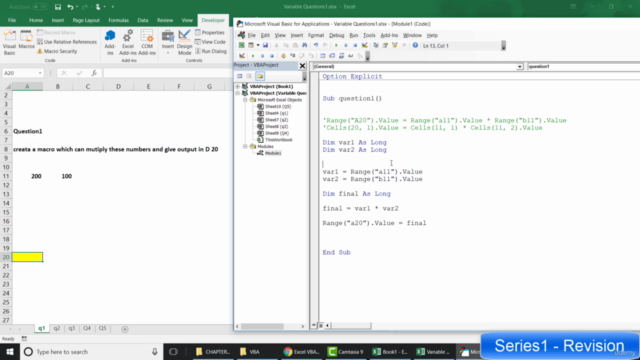 Excel VBA Introduction- Data Analytics Series1 – Screenshot 1