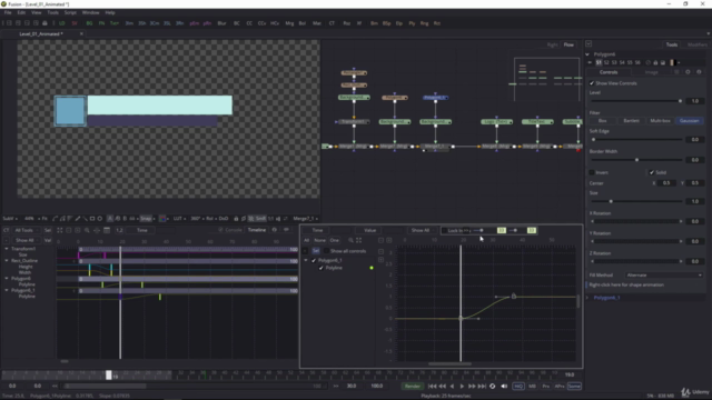 Create Professional Lower thirds with Blackmagic Fusion 9 – Screenshot 1