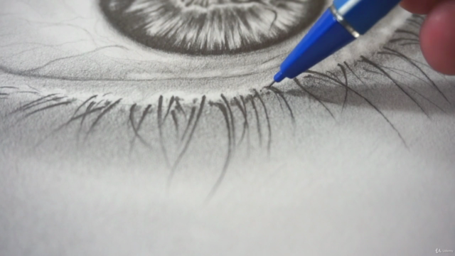 Cómo Dibujar un Ojo Realista a Lápiz Fácil, Dibujo Artístico – Screenshot 1