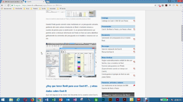 BIM 5D: Cost-It, de Revit 2018 a Presto 2018.02 – Screenshot 3