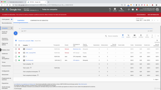 [A-Z] Google Ads técnicas de básico a avanzado con AdWords – Screenshot 2