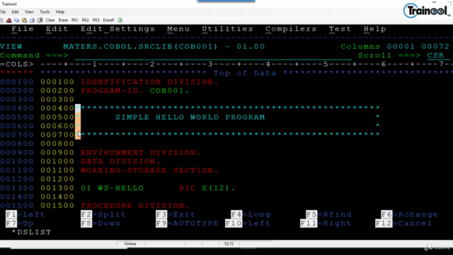 Mainframe: The Complete COBOL Course From Beginner To Expert - Screenshot_02