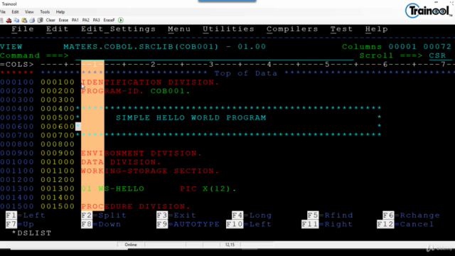 Mainframe: The Complete COBOL Course From Beginner To Expert - Screenshot_03