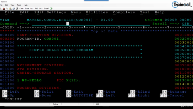 Mainframe: The Complete COBOL Course From Beginner To Expert - Screenshot_04