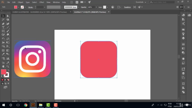 Curso Completo de Design Gráfico com Adobe Illustrator – Screenshot 4