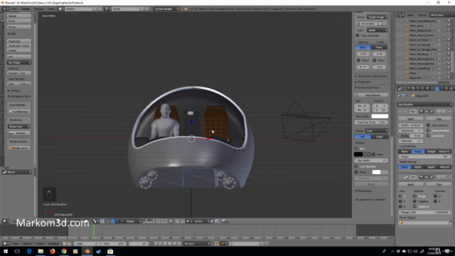 Create Scifi Spaceship in Blender - Screenshot_04