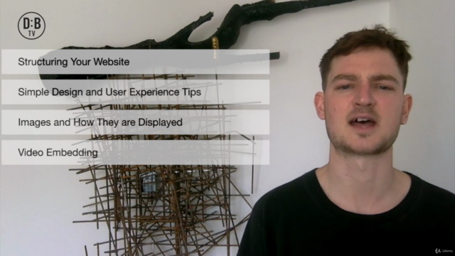 A Guide to Creating a Professional Artist's Website – Screenshot 3
