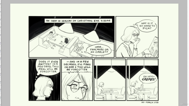 Let's Make a One Page Auto Biographical Comic – Screenshot 4