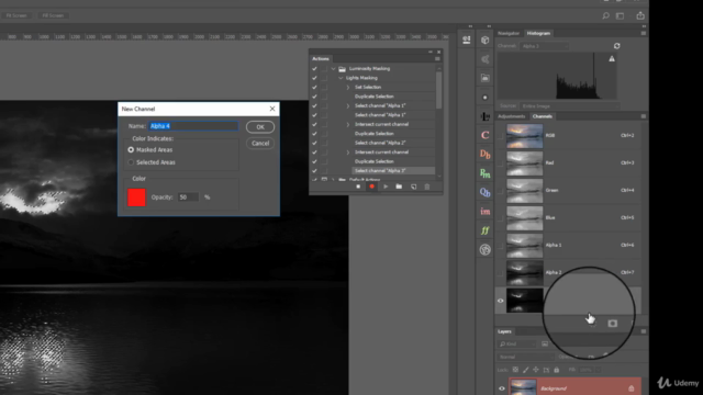Mastering Photoshop Luminosity Masks – Screenshot 3