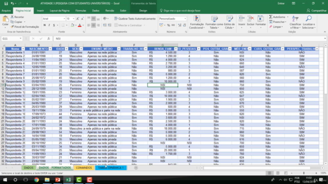 Excel para Pesquisas Acadêmicas, TCC e Relatório de Dados – Screenshot 2