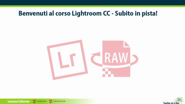 Lightroom Classic CC - Subito in pista! – Screenshot 1