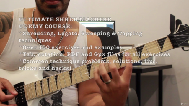 Ultimate Shred Machine: Learn shred guitar techniques – Screenshot 1