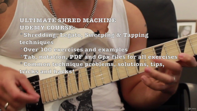 Ultimate Shred Machine: Learn shred guitar techniques – Screenshot 2