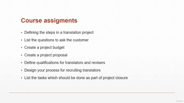 Introduction to Translation Project Management – Screenshot 4