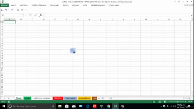 Bases de Datos, Reportes y Dashboard con Excel – Screenshot 4