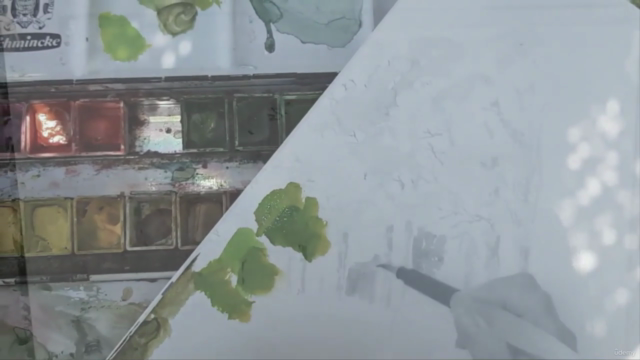 Watercolor painting outside or 'EN PLEIN AIR.' How to start. – Screenshot 2