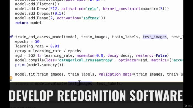Deep Learning Project Building with Python and Keras – Screenshot 2