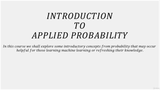 Introduction To Applied Probability - Screenshot_01